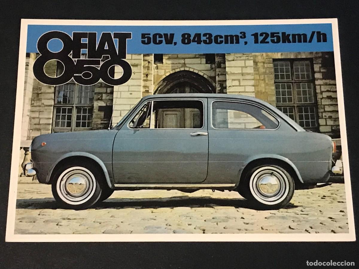Coches y Motocicletas: FIAT 850 - NO SEAT - TARJETA POSTAL