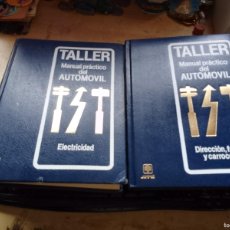 Coches y Motocicletas: LOTE DOS VOLUMENES DE TALLER MANUAL PRACTICO DEL AUTOMOVIL DE EDITORIAL CULTURAL 1987