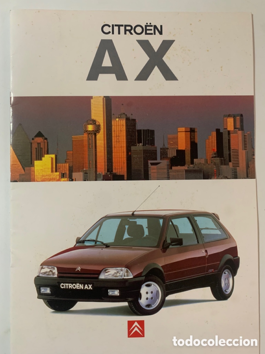 Coches y Motocicletas: Catalogo citroen ax de 1995