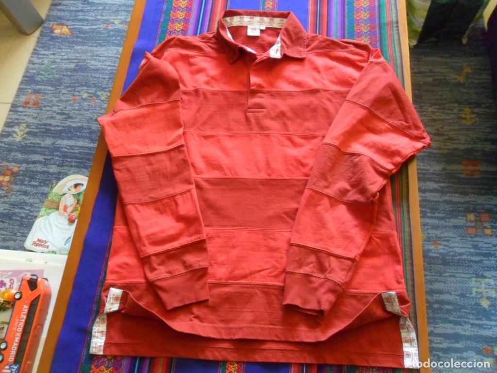 Coches y motocicletas: POLO CAMISA MARCA SEAT TALLA XL COLOR DOBLE ROJO. A&Ntilde;O 2002. RARO EN BUEN ESTADO.