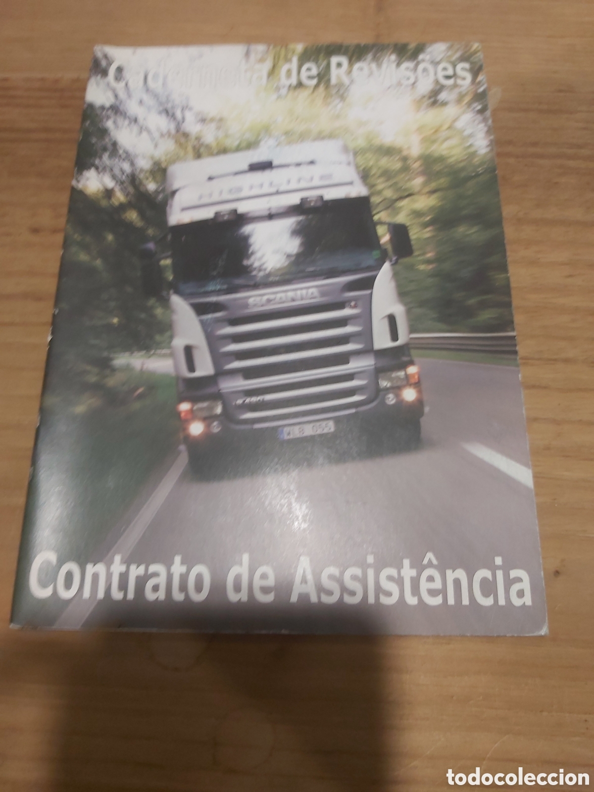 Coches y Motocicletas: Scania camiones Cuaderno de revisiones portugu&eacute;s