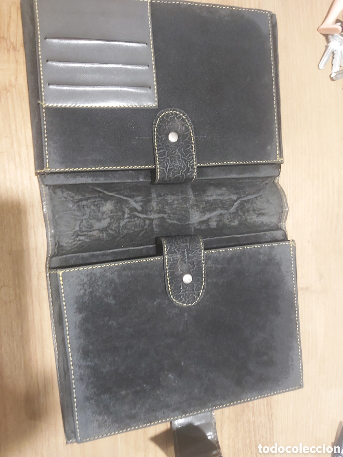 Carros e motociclos: Man cartera porta documentos vintage