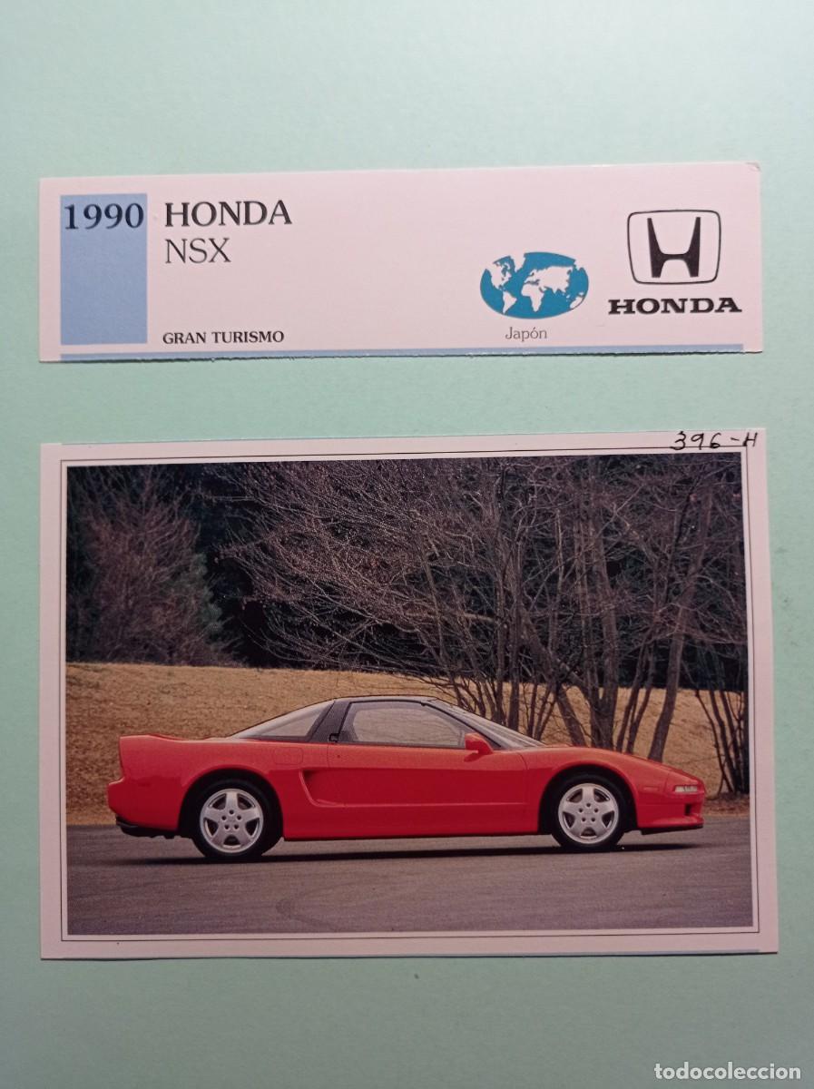 Coches y Motocicletas: FICHA: HONDA NSX 1990. GRAN TURISMO. AUTOS DE COLECCI&Oacute;N. PLANETA AGOSTINI, 1992. RECORTADA