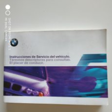 Coches y Motocicletas: MANUAL DE INSTRUCCIONES BMW SERIE 5,AÑOS 90. Lote 394100124
