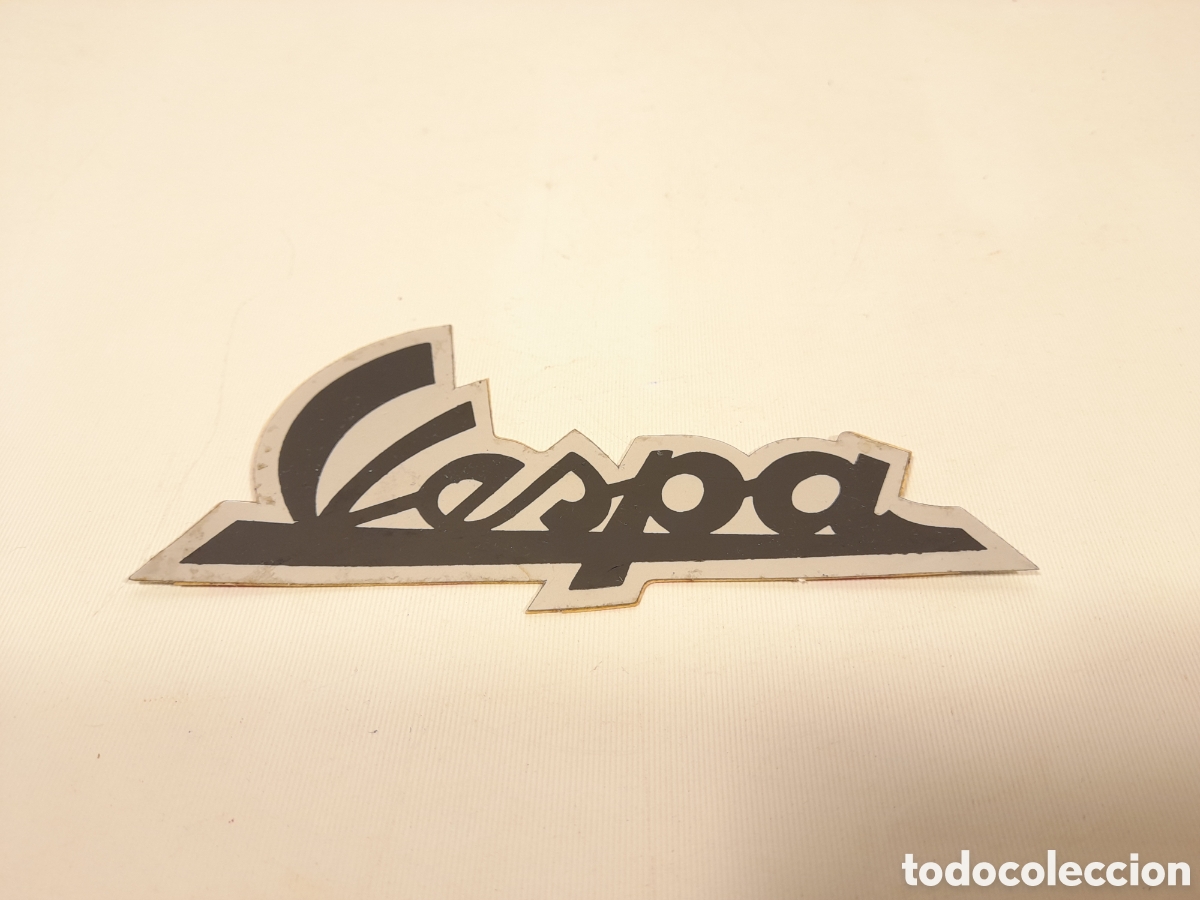 Coches y Motocicletas: ANTIGUA PEGATINA VESPA, MOTO VESPA