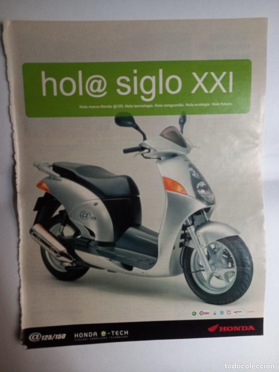 Coches y Motocicletas: ANUNCIO MOTO SCOOTER HONDA @ 125