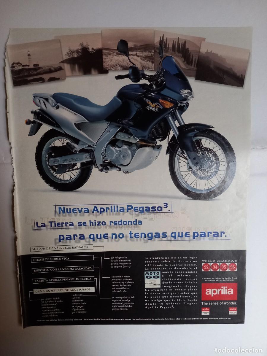 Coches y motocicletas: ANUNCIO MOTO GO APRILIA PEGASO