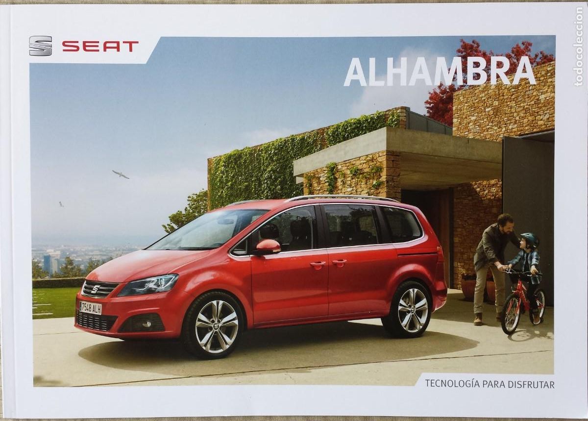 Coches y motocicletas: Cat&aacute;logo Seat Alhambra. Noviembre 2016. En espa&ntilde;ol