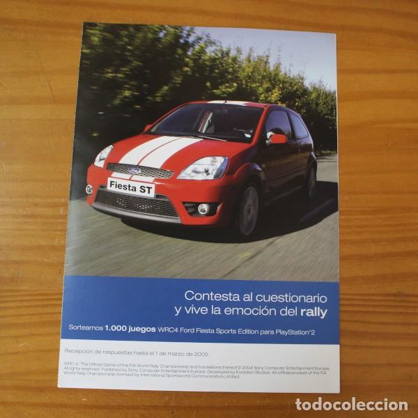 Coches y Motocicletas: CATALOGO PUBLICIDAD SORTEO JUEGOS PLAYSTATION 2 WRC4 SPORTS EDITION