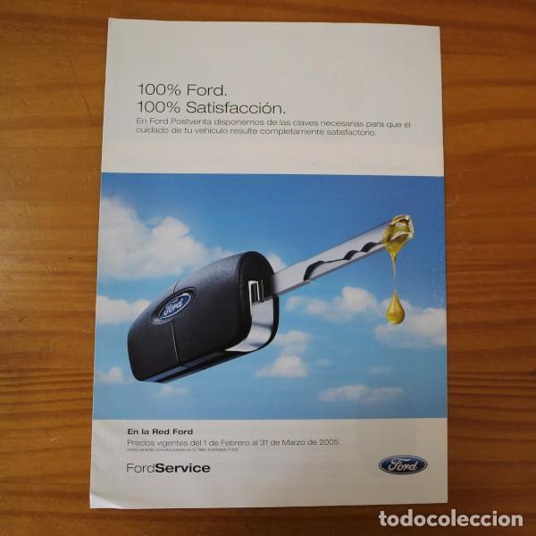 Coches y Motocicletas: CATALOGO PUBLICIDAD FORD 100% SATISFACCION