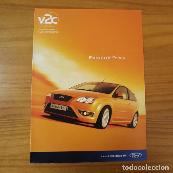 Coches y Motocicletas: CATALOGO PUBLICIDAD ESENCIA DE FOCUS ST DIPTICO