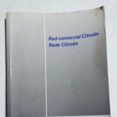 Coches y Motocicletas: LIBRO RED COMERCIAL CITROEN DE 1988