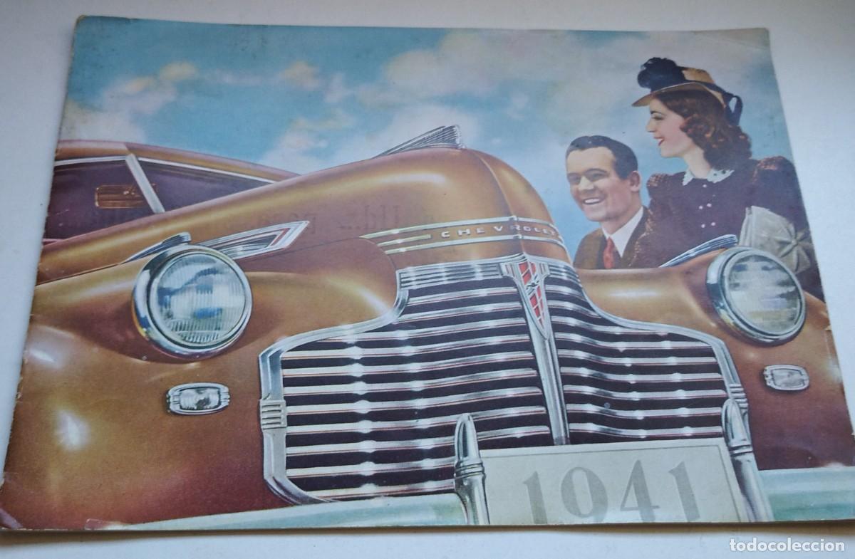 Coches y Motocicletas: Cat&aacute;logo original de CHEVROLET a&ntilde;o 1941