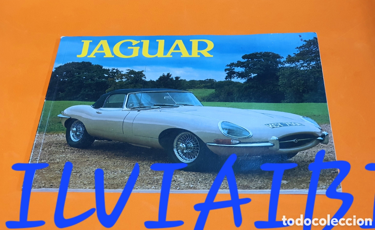 Coches y Motocicletas: CAT&Aacute;LOGO JAGUAR ORIGINAL DE LA &Eacute;POCA