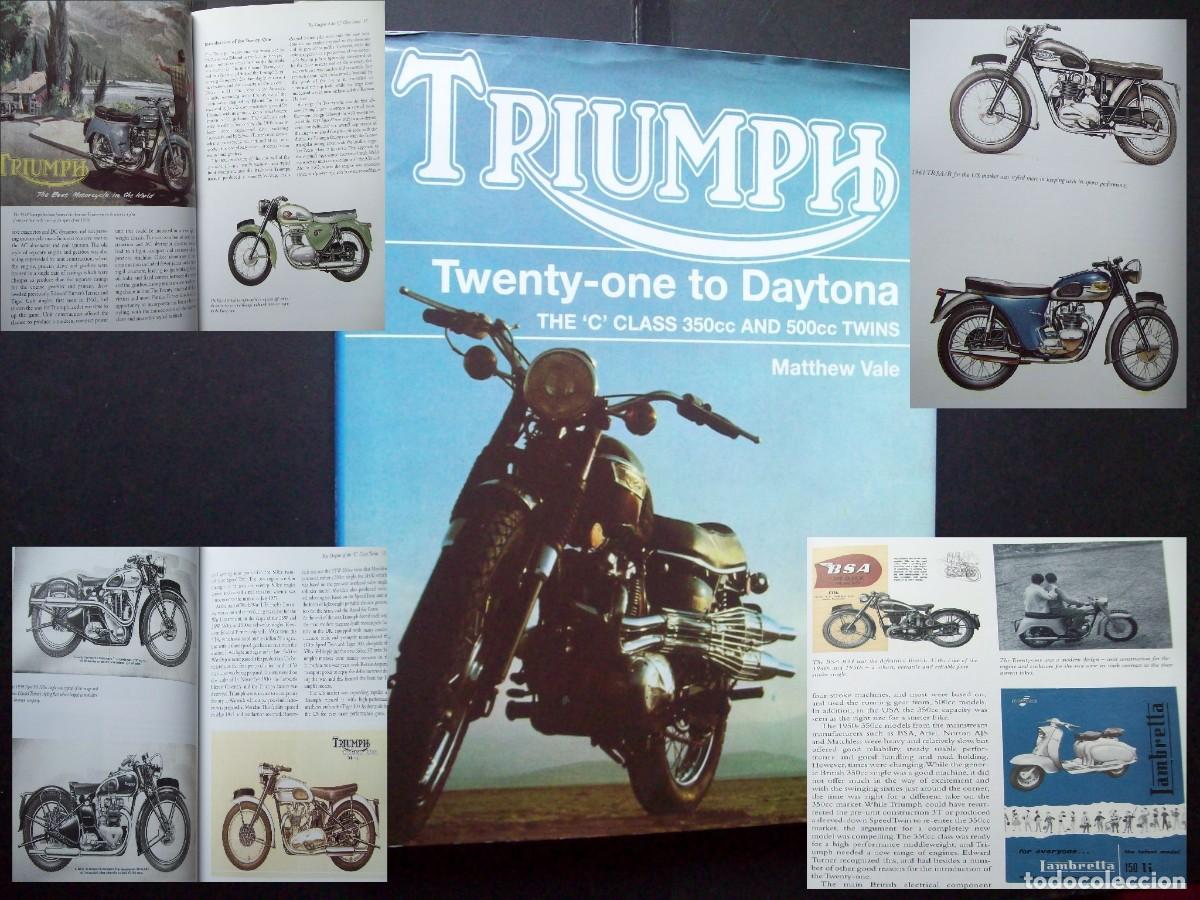 Automobili e Motociclette: TRIUMPS DEL MODELO TWENTY-ONE AL DAYTONA. 350 CC Y 500 CC.