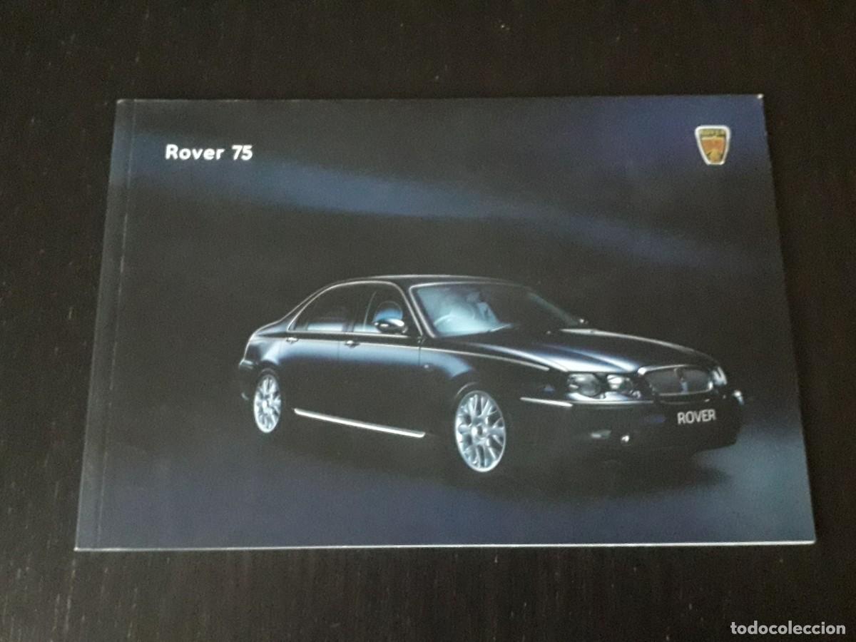 Coches y motocicletas: 2001 ROVER 75 - CATALOGO PUBLICIDAD ORIGINAL - EN ESPA&Ntilde;OL
