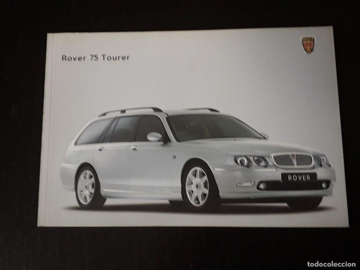 Coches y motocicletas: 2001 ROVER 75 TOURER - CATALOGO PUBLICIDAD ORIGINAL - EN ESPA&Ntilde;OL
