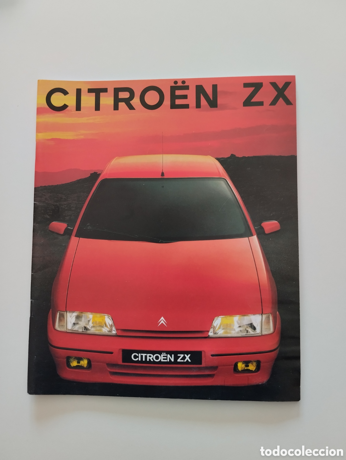 Coches y Motocicletas: REVISTA CATALOGO CITROEN ZX