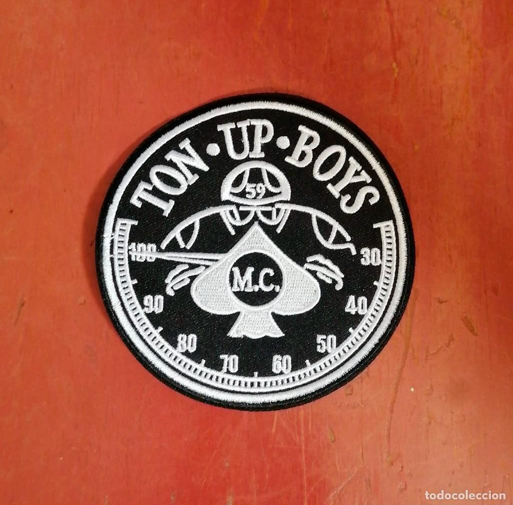 Automobili e Motociclette: PARCHE BORDADO TON UP BOYS - ROCKABILLY ROCKERS TEDDY BOYS MC 1%
