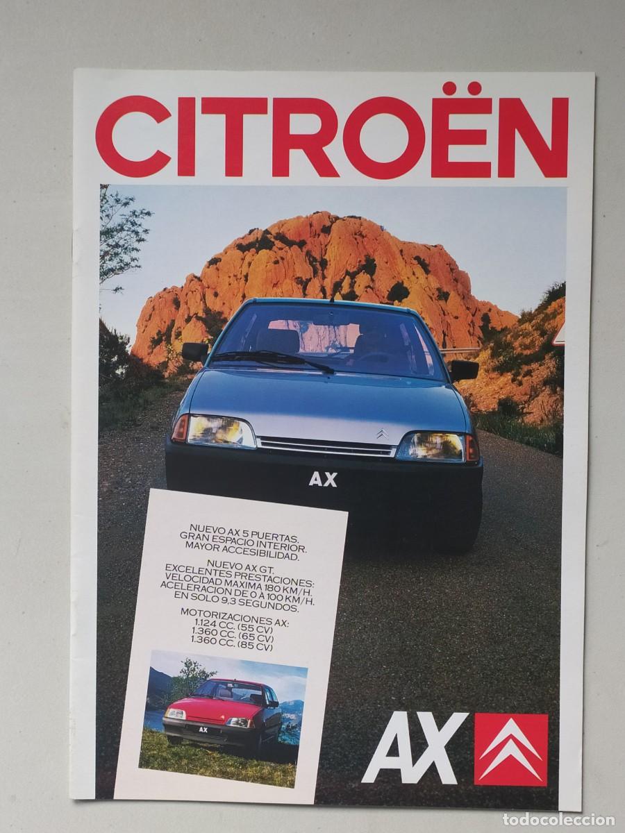 Coches y Motocicletas: Catalogo Citro&euml;n AX - Espa&ntilde;ol