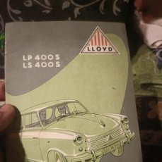 Coches y Motocicletas: CATÁLOGO DE COCHES JOIND LP 400 S LS 400S