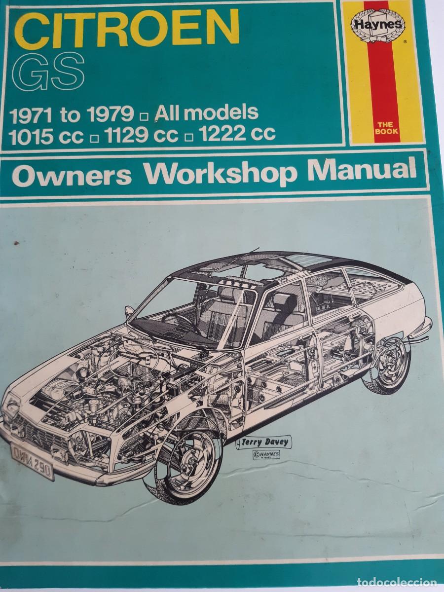 Coches y Motocicletas: Citroen Gs manual de taller en ingles