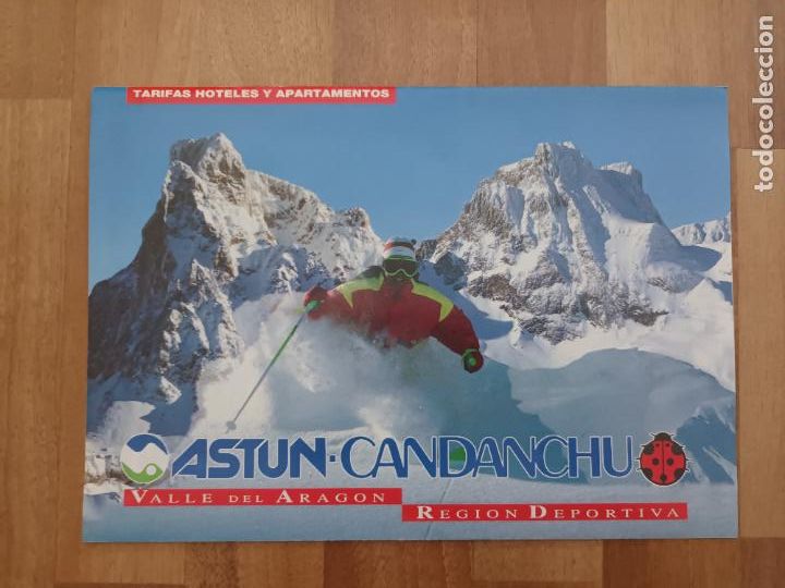 Coches y Motocicletas: CATALOGO ESTACION ESQUI ASTUN CANDANCHU TARIFAS, ABONOS, HOTELES,CURSOS SKI ETC 1992 - 1993
