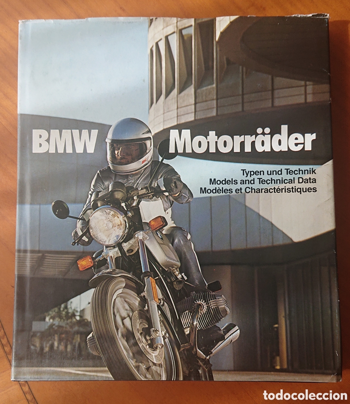 Coches y Motocicletas: BMW libro de motos, a&ntilde;o 1981, original y buen estado