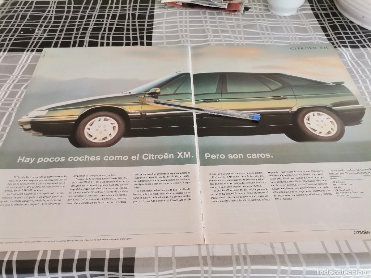 Coches y Motocicletas: COCHE CITROEN XM ANUNCIO PUBLICIDAD REVISTA 1992