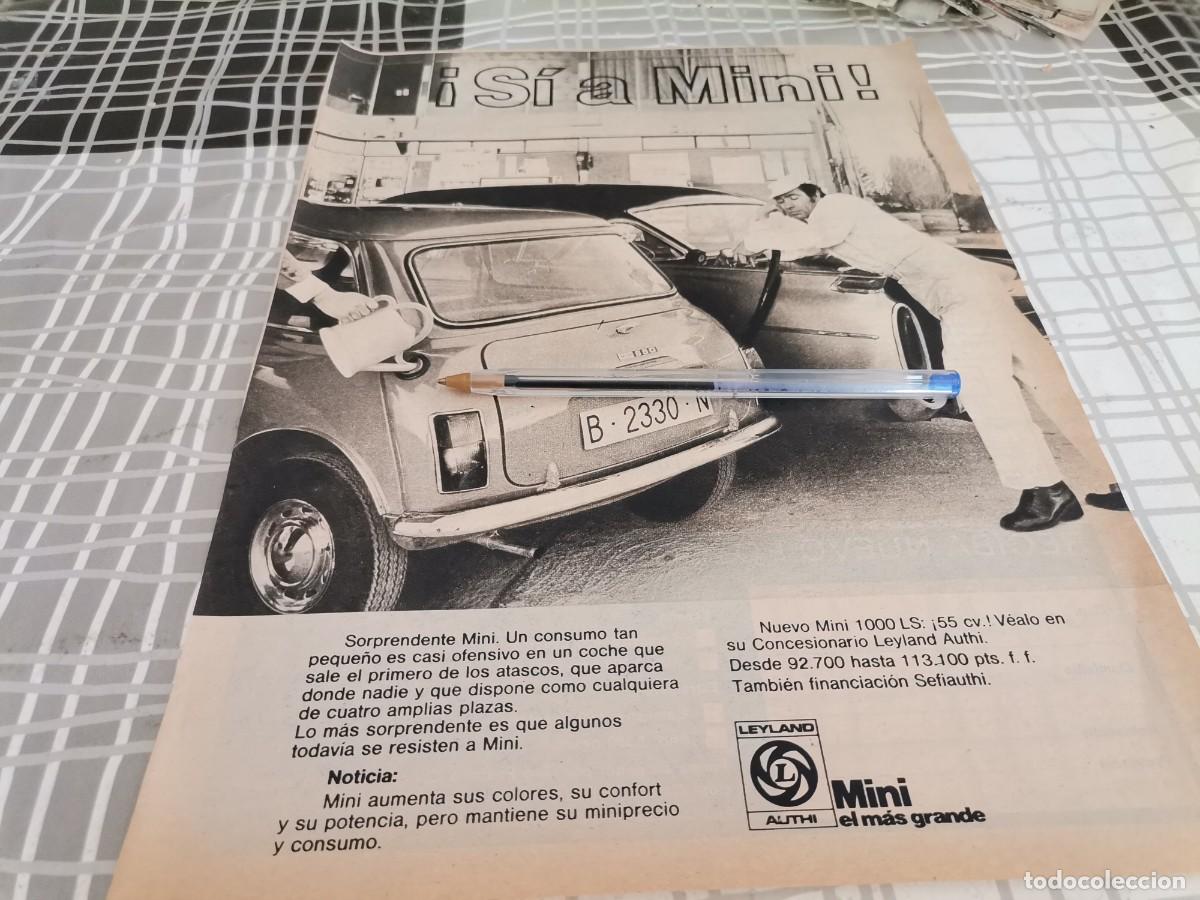 Automobili e Motociclette: COCHE MINI LEYLAND AUTHI ANUNCIO PUBLICIDAD REVISTA 1974