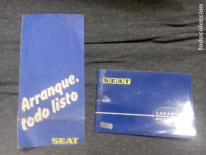 Coches y motocicletas: seat garantia asistencia