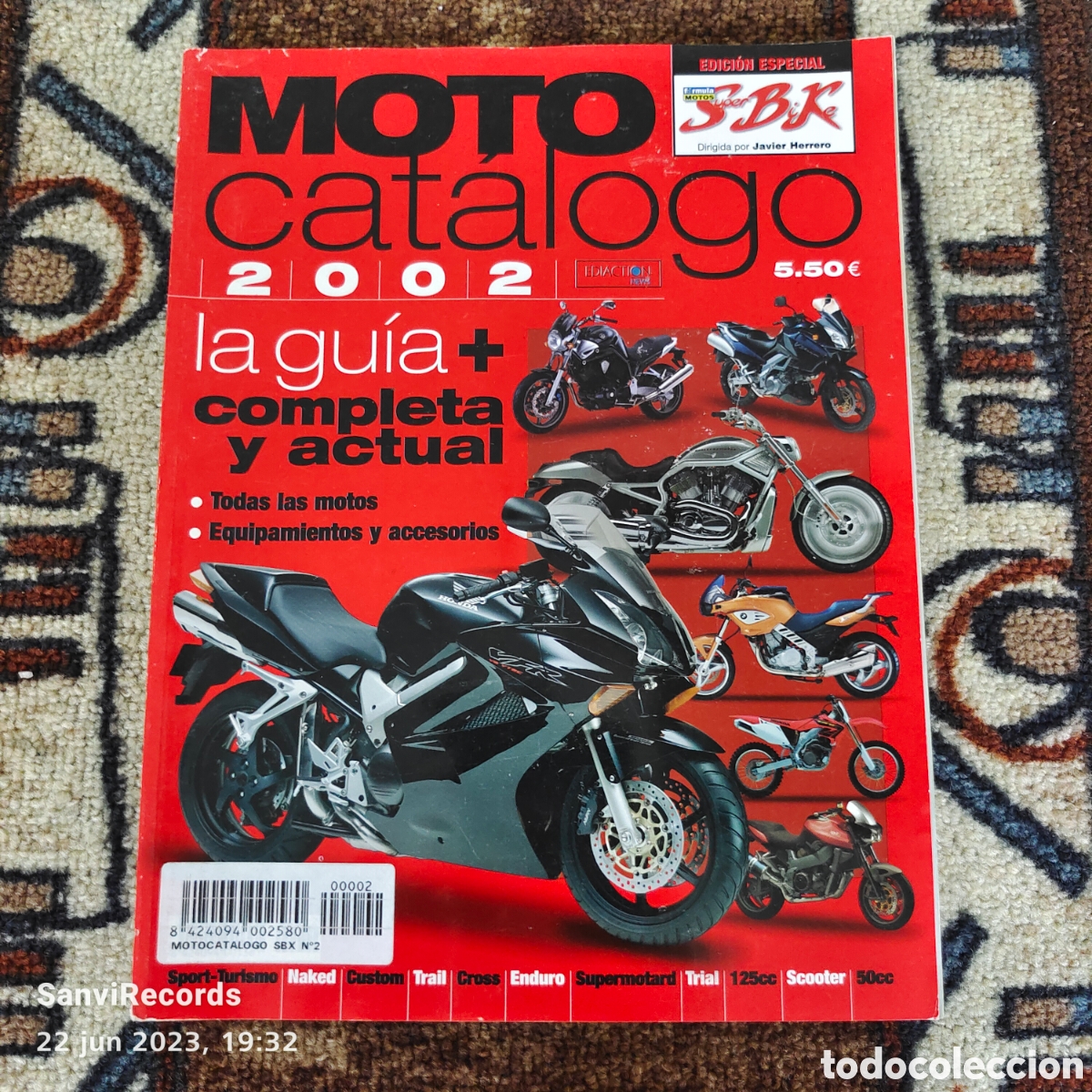 Cars and Motorcycles: MOTO CATALOGO 2002, LA GU&Iacute;A MAS COMPLETA Y ACTUAL
