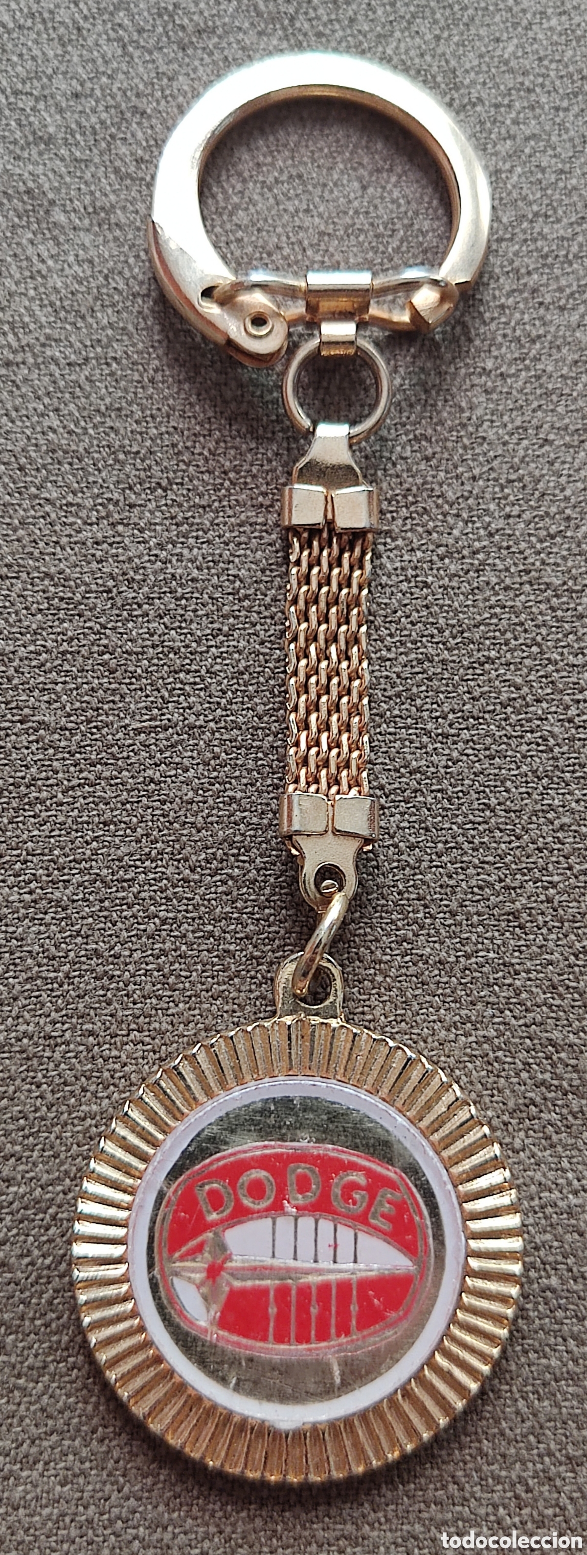 Coches y Motocicletas: DODGE AUTO OLD KEYCHAIN C. 1960