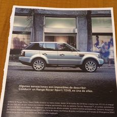 publicidad automoviles. anuncio land rover rang - Compra venta en ...
