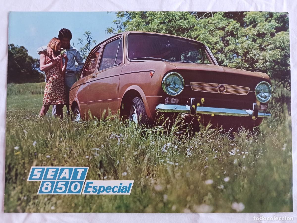 Coches y motocicletas: SEAT 850 ESPECIAL (1968) - PUBLICIDAD ORIGINAL, DATOS T&Eacute;CNICOS