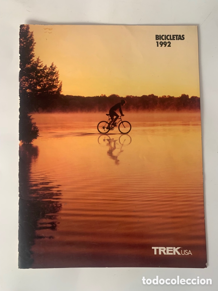 Automobili e Motociclette: Cat&aacute;logo de 1992 de bicicletas trek de monta&ntilde;a mountain bike y carretera