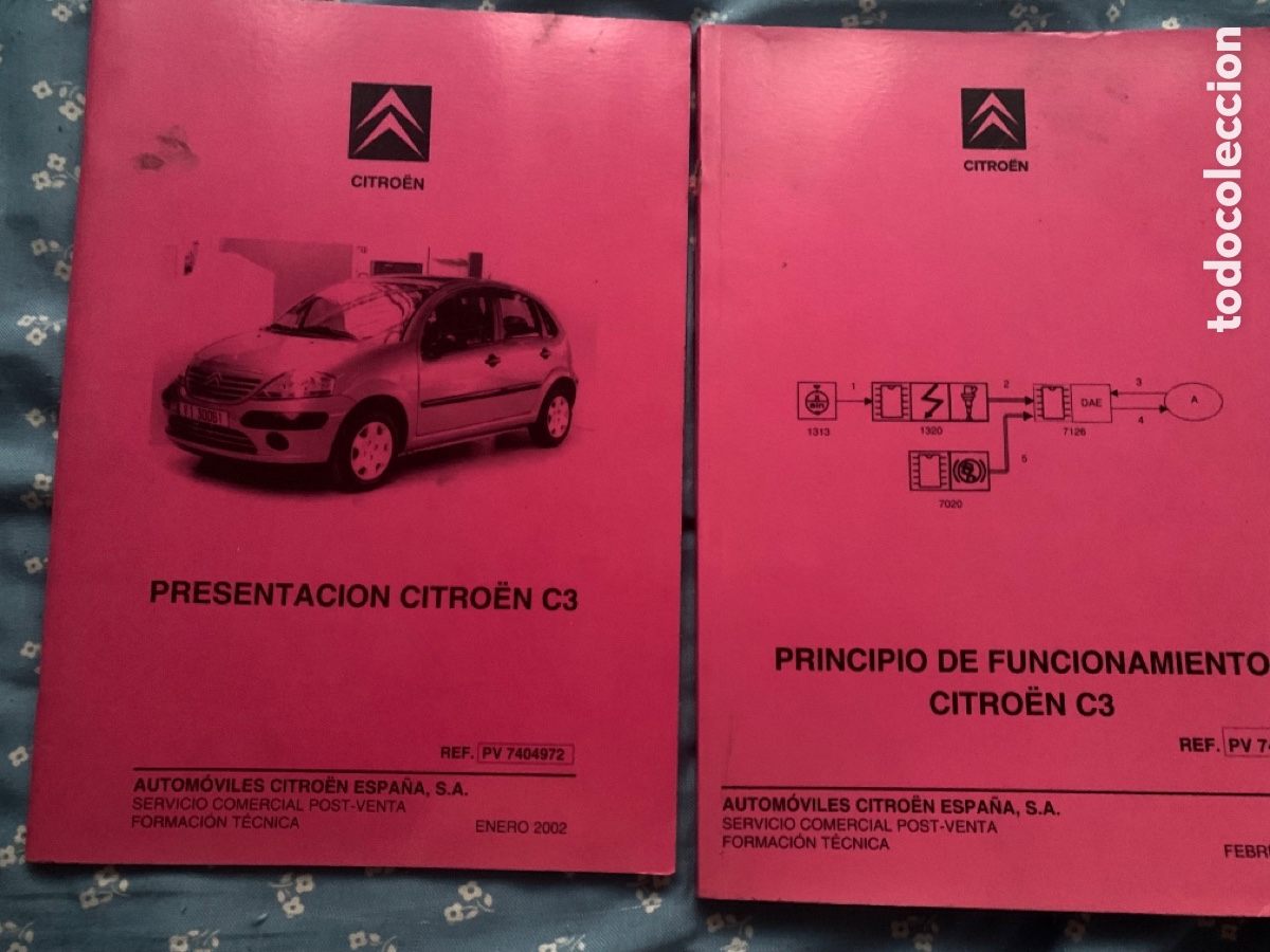 Coches y Motocicletas: Manuales de formaci&oacute;n t&eacute;cnica CITROEN C3 serie 1