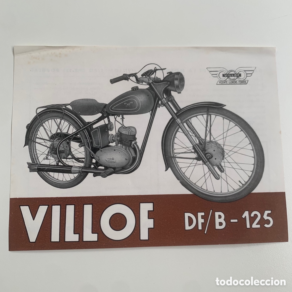 Automobili e Motociclette: Catalogo motocicleta villof df/b 125