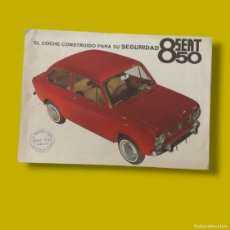 Coches y Motocicletas: SEAT 850 CATALOGO 1967 MARTINEZ RIBAS SEAT FIAT REUS