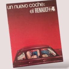 Coches y Motocicletas: RENAULT 4 CATALOGO PUBLICIDAD 1967 AGENCIA AGUILO REUS