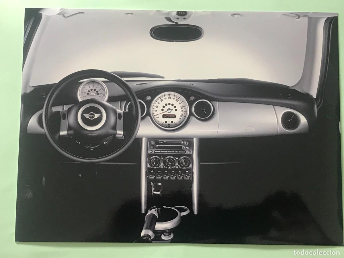 Coches y Motocicletas: MINI COOPER COCKPIT BMW GROUP - FOTO PRENSA ORIGINAL - A&Ntilde;O 2001 - 18x24 - COCHE AUTOMOVIL MOTOR