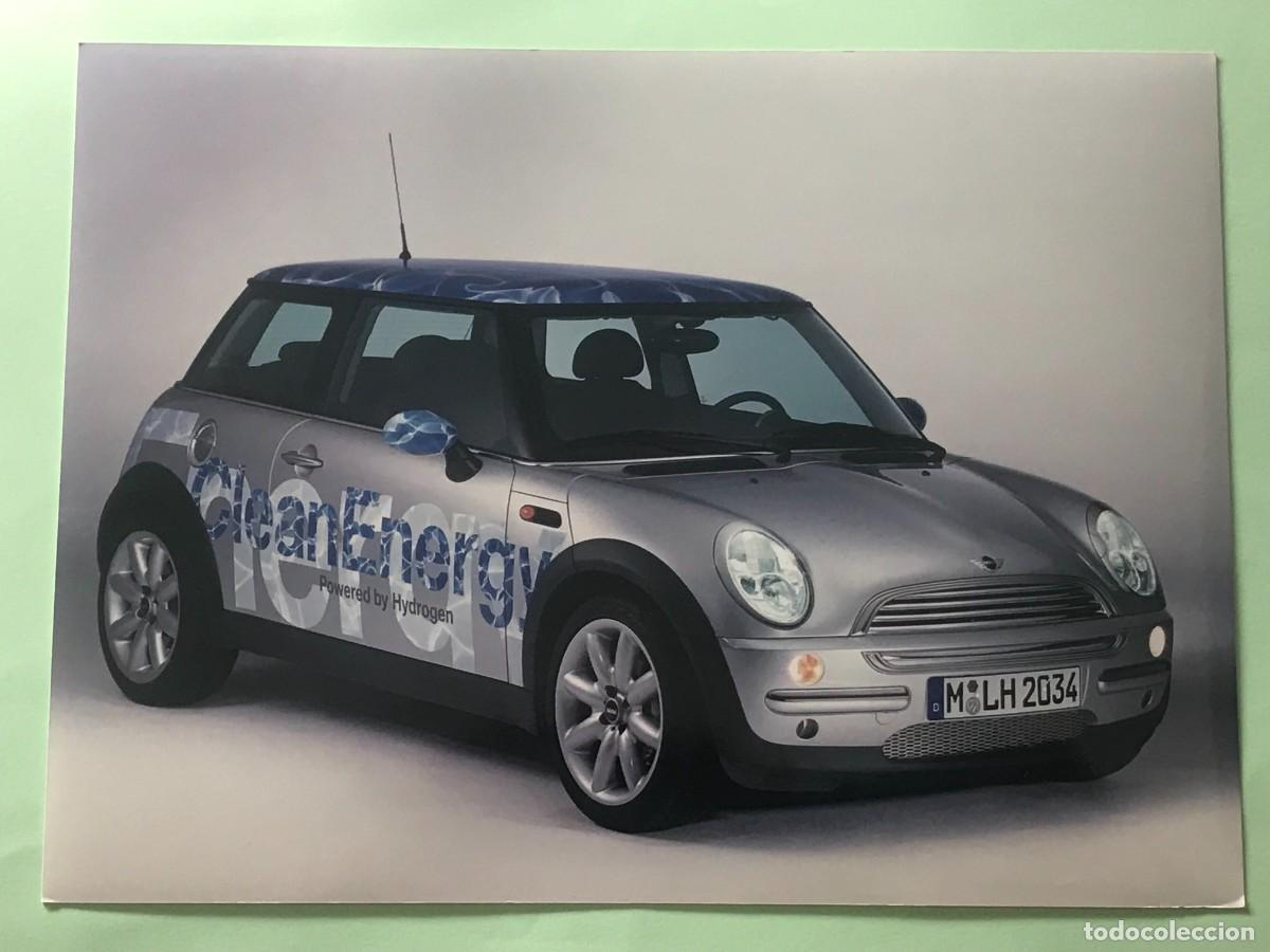 Coches y Motocicletas: MINI COOPER HIDROGENO BMW GROUP - FOTO PRENSA ORIGINAL - A&Ntilde;O 2001 - 18x24 - COCHE AUTOMOVIL MOTOR
