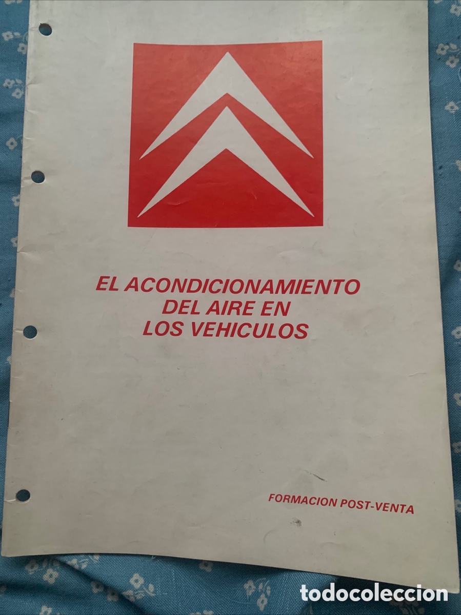 Coches y Motocicletas: Manual aire acondicionado modelos antiguos CITROEN