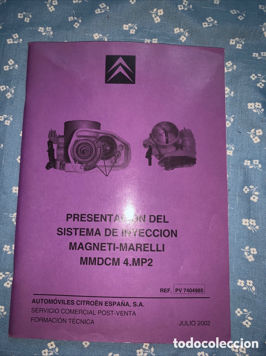 Carros e motociclos: Manual de taller sistema de inyecci&oacute;n MAGNETTI MARELLI MMDCM 4.MP2
