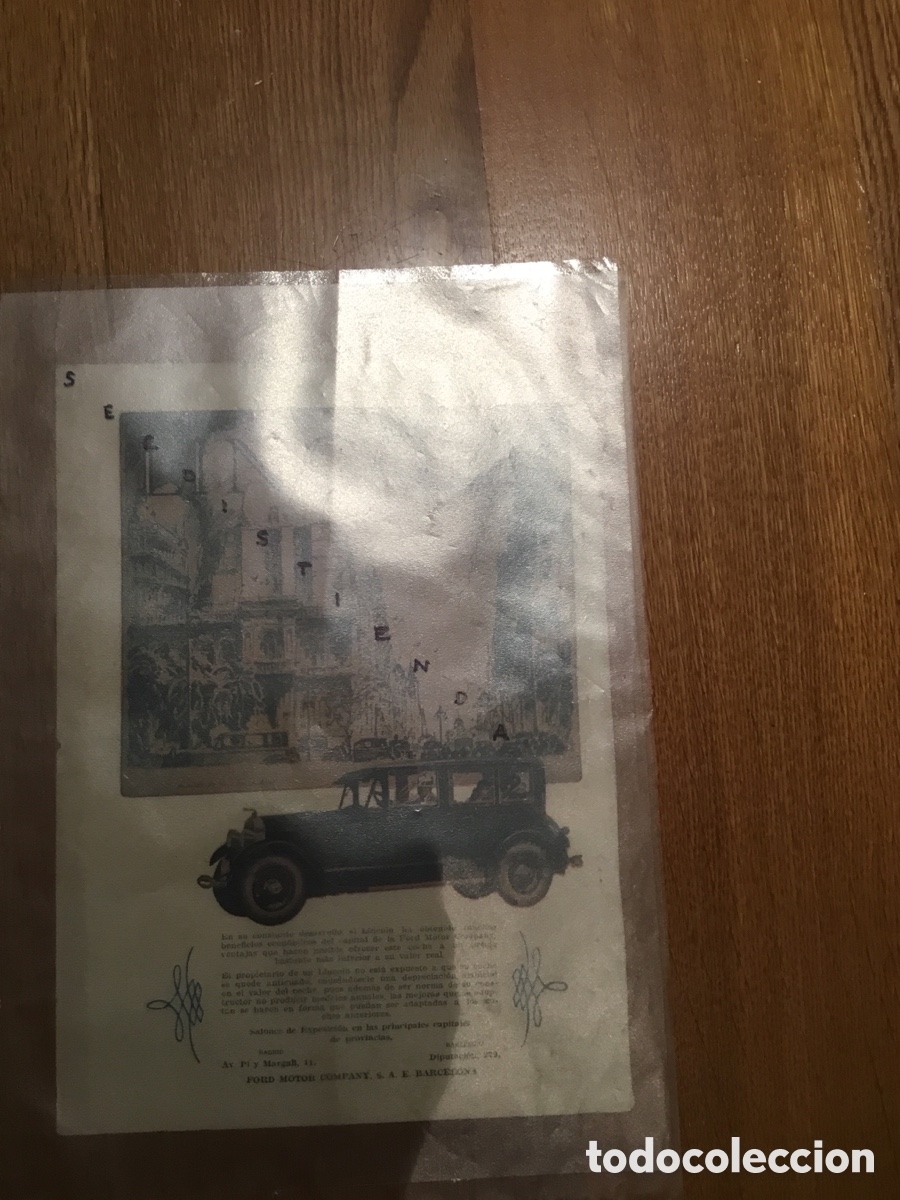 Coches y Motocicletas: - AUTOMOVILISMO - LINCOLN. 1927