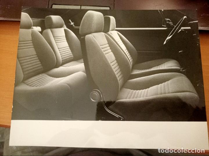 Coches y Motocicletas: LANCIA COUPE 1975 LAMINA ILUSTRADA LANZAMIENTO 24 X 18 CM INTERIOR COCHE