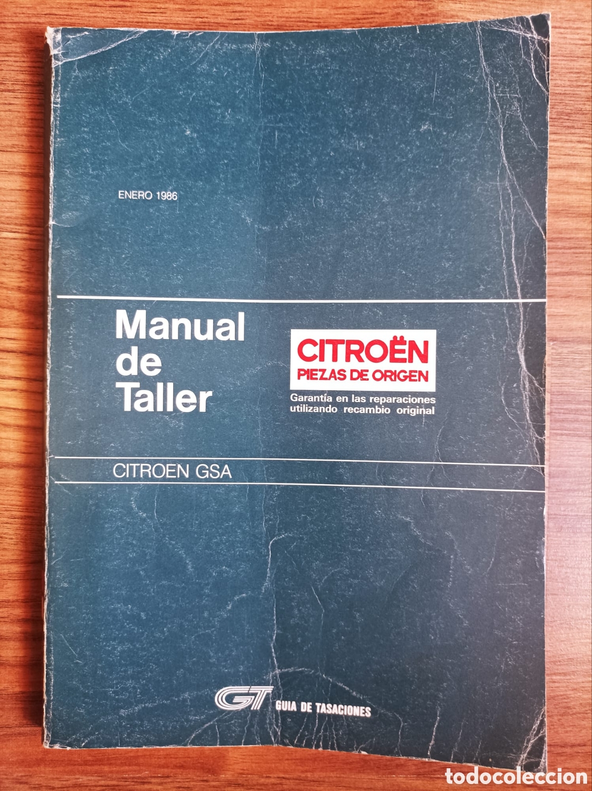 Coches y Motocicletas: Manual de taller - CITRO&Euml;N GSA- Enero 1986 - 469 gr.