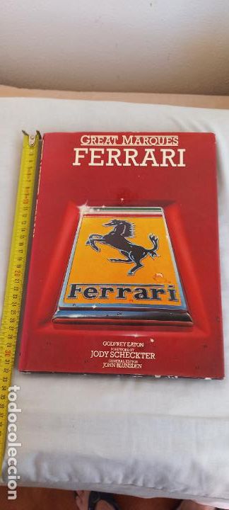 Coches y motocicletas: GREAT MARQUES FERRARI / Godfrey Eaton / book club associates OCTOPUS BOOKS LIMITED / 1984 / INGLES