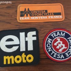 Coches y Motocicletas: LOTE PARCHES - TEAM FRANCE MONTESA - EQUIPO MOTO