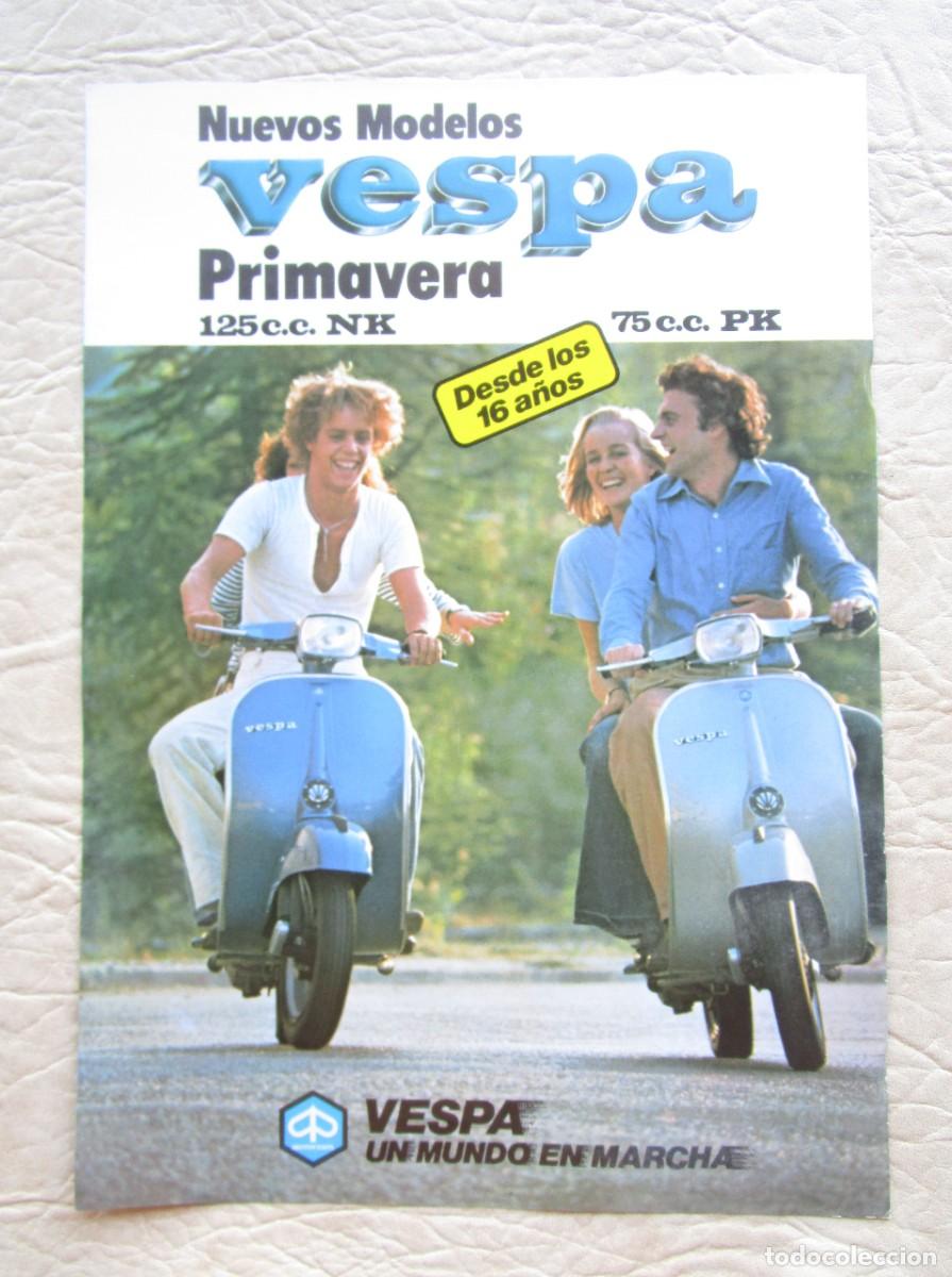 catalogo original de vespa primavera 125 c.c nk - Compra venta en  todocoleccion